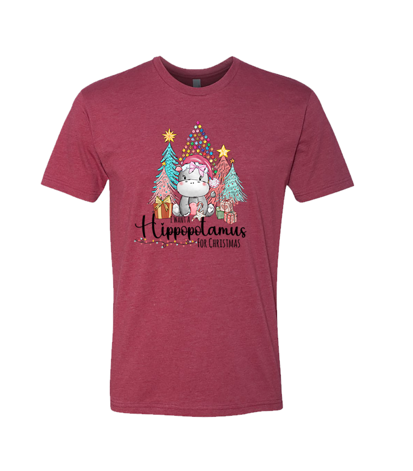 I Want a Hippopotamus for Christmas Unisex T-Shirt