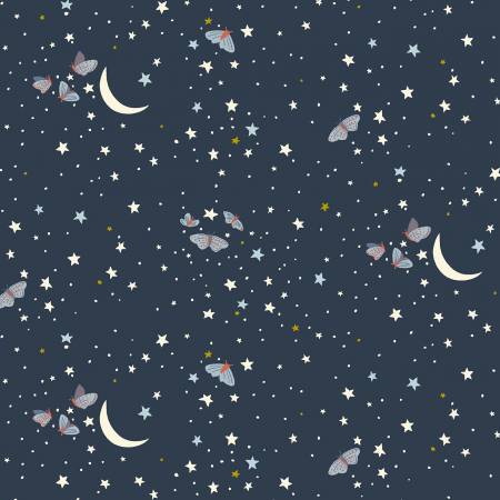 Windham Night Fabric - Night Under the Moonlight - Under The Canopy by Jennifer Moore Collection - #54298-1 - Cotton