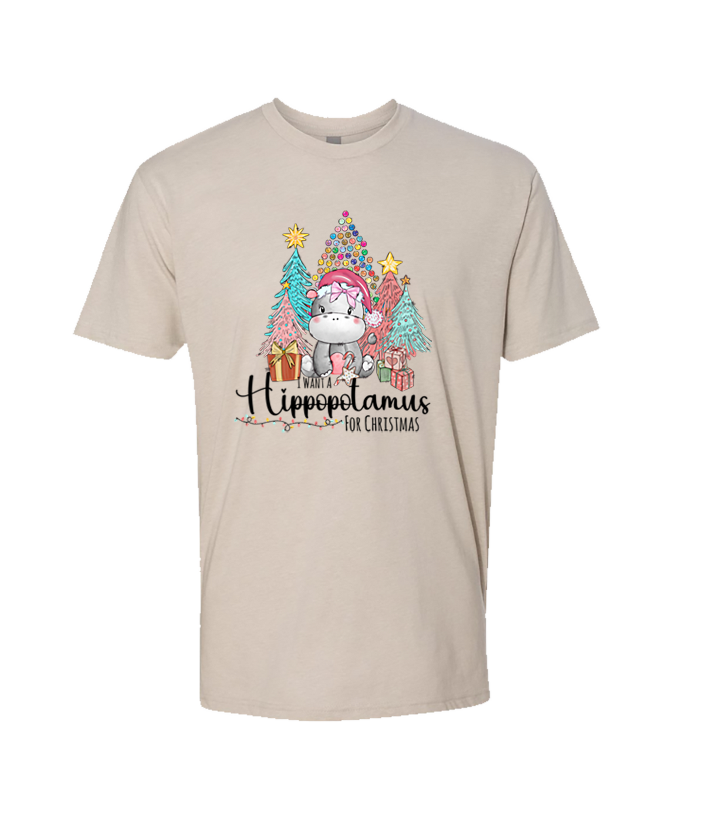 I Want a Hippopotamus for Christmas Unisex T-Shirt