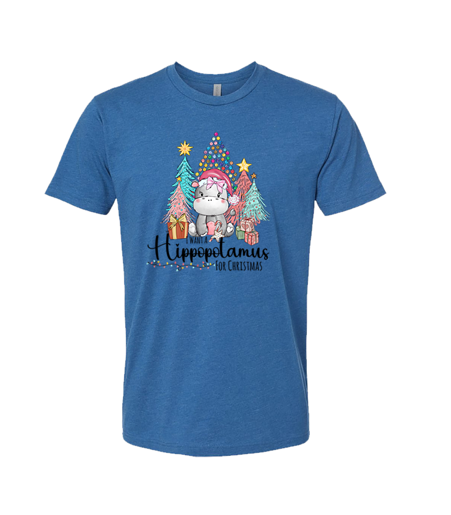 I Want a Hippopotamus for Christmas Unisex T-Shirt