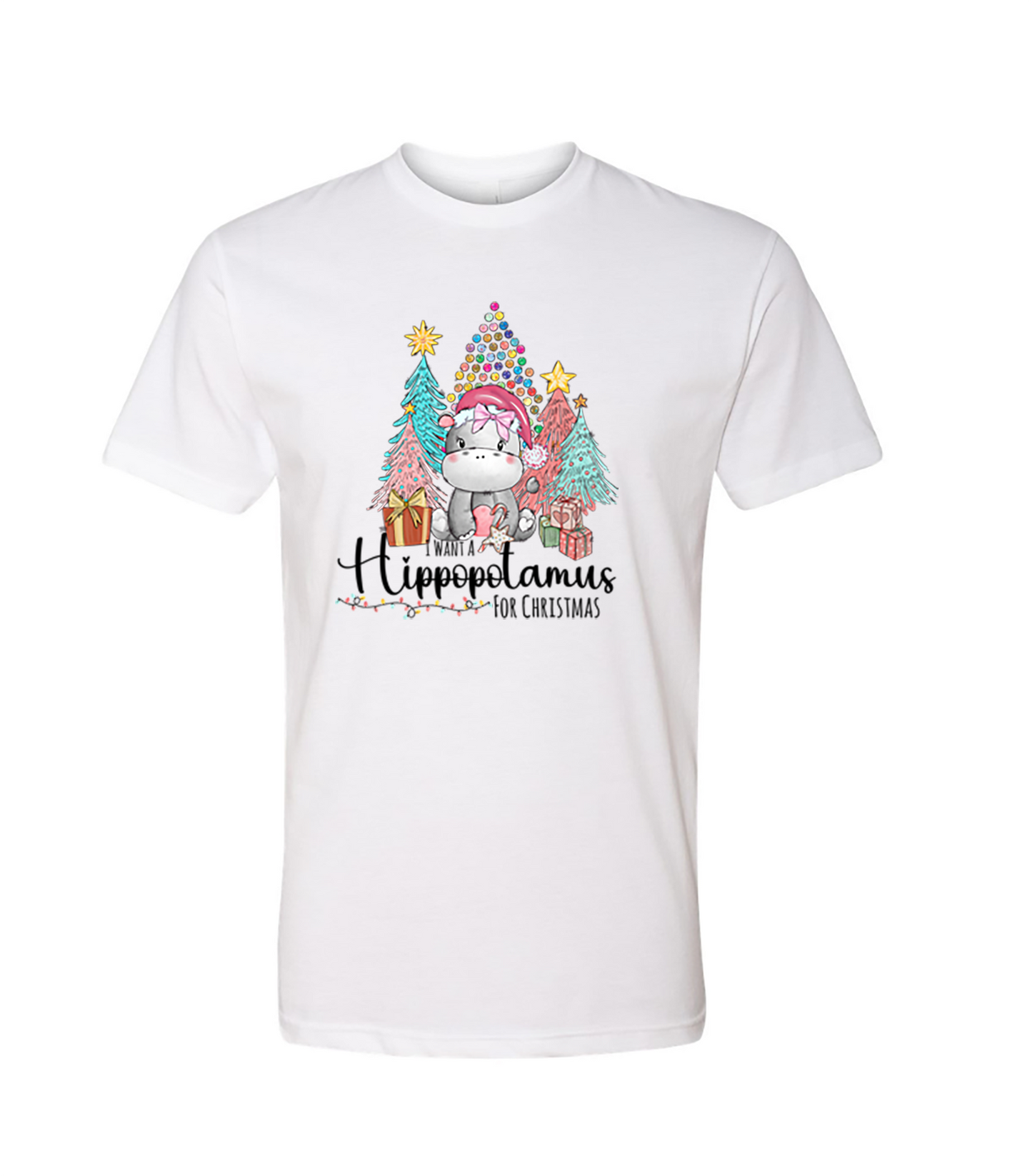 I Want a Hippopotamus for Christmas Unisex T-Shirt