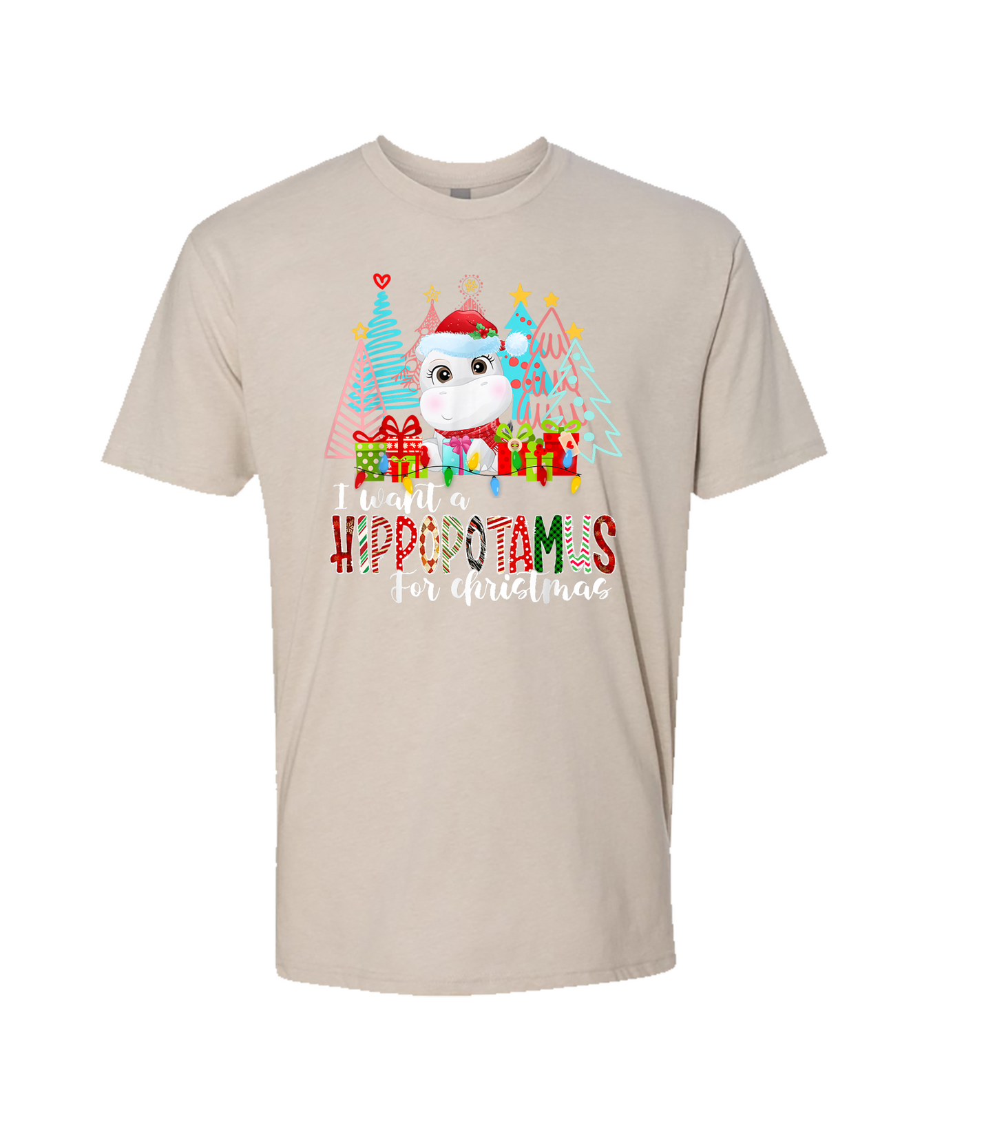 I Want a Hippopotamus for Christmas Unisex T-Shirt