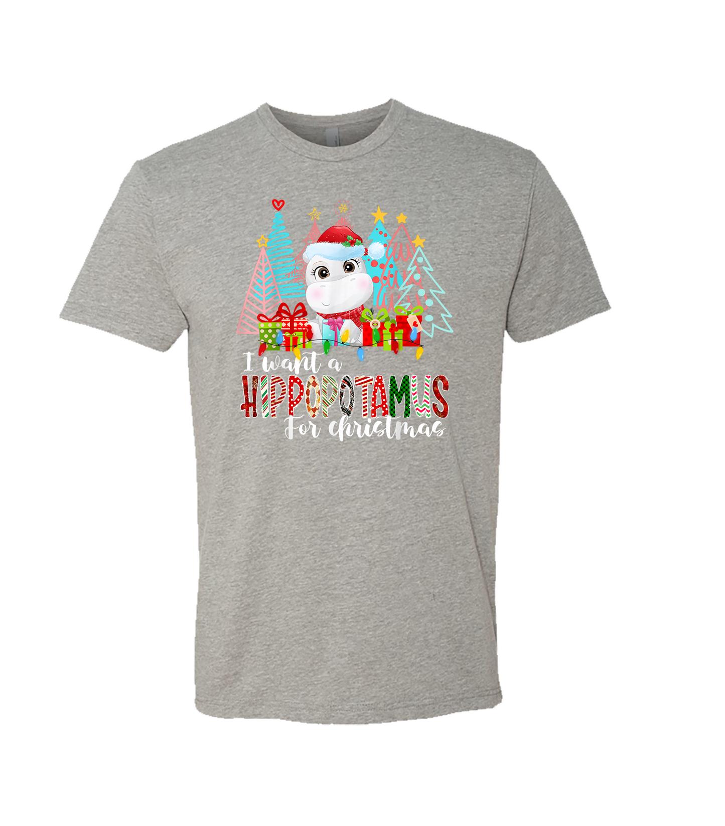 I Want a Hippopotamus for Christmas Unisex T-Shirt