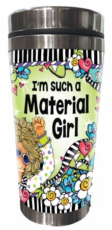 Material Girl Stainless Steel Tumbler - Suzy Toronto - Kitchen Accessories - Drinks - Kitchen